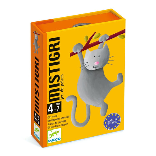DJECO Juegos de mesa Juego de Cartas Mistigri DJ05105