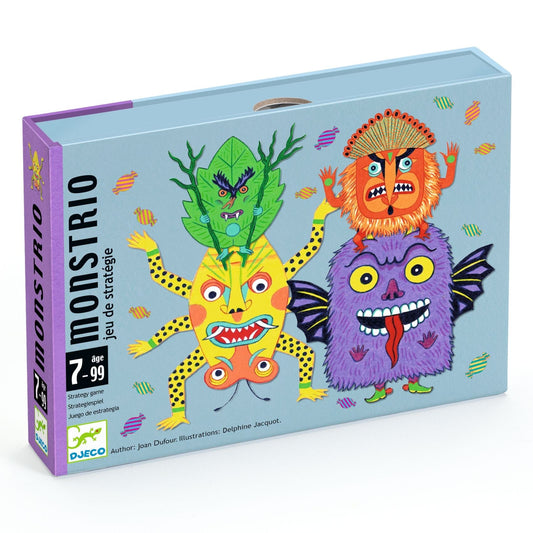 DJECO Juegos de mesa Juego de cartas Monstrio DJ05086