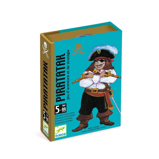 DJECO Juegos de mesa Juego de Cartas Piratatak DJ05113
