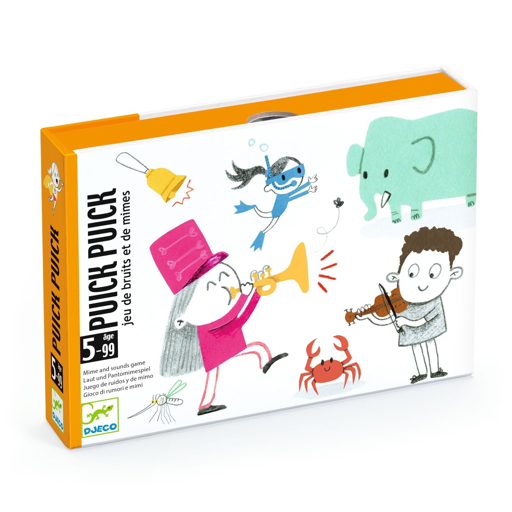 Djeco Juegos de mesa Juego de cartas Puick Puick - Djeco DJ05071