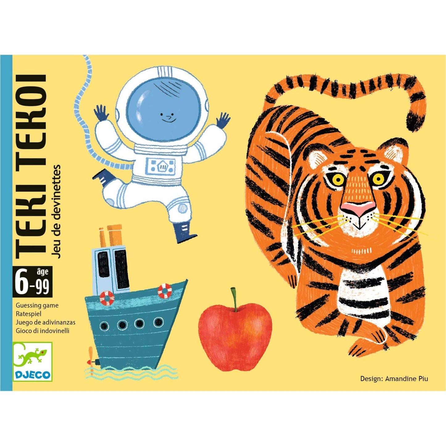 Djeco Juegos de mesa Juego de cartas Téki-Tékoi - Djeco DJ05073