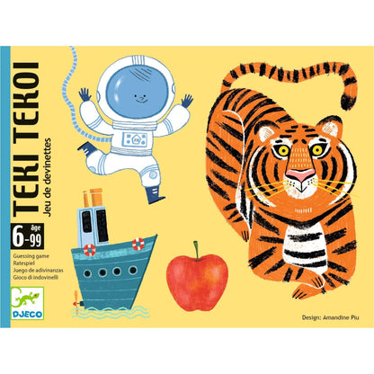 Djeco Juegos de mesa Juego de cartas Téki-Tékoi - Djeco DJ05073