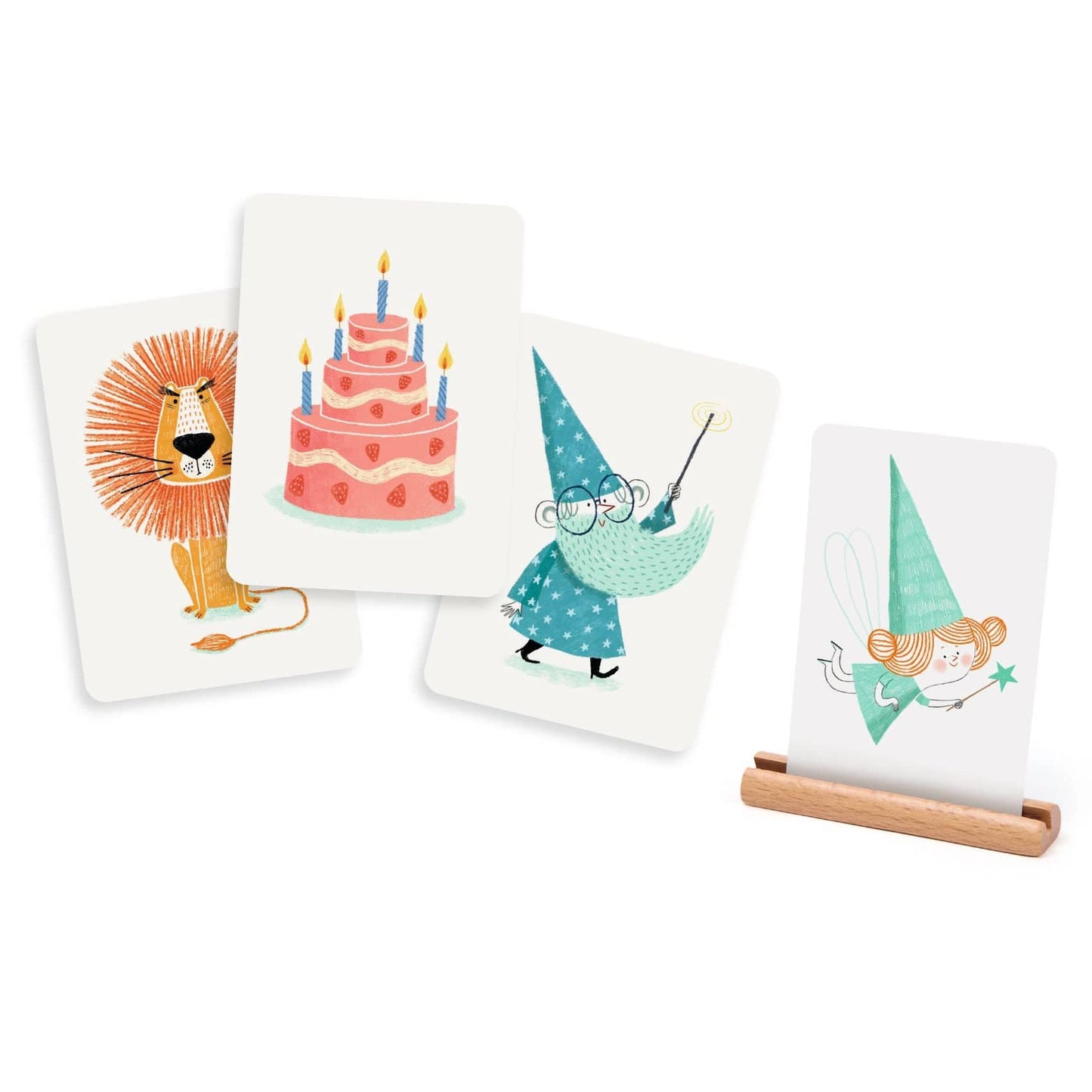 Djeco Juegos de mesa Juego de cartas Téki-Tékoi - Djeco DJ05073