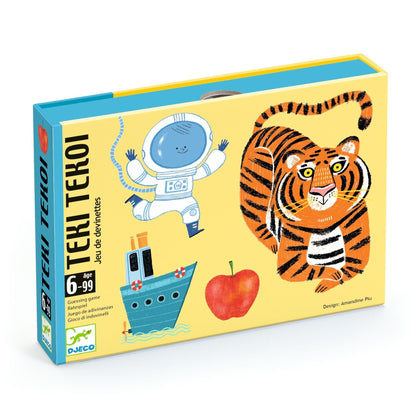 Djeco Juegos de mesa Juego de cartas Téki-Tékoi - Djeco DJ05073