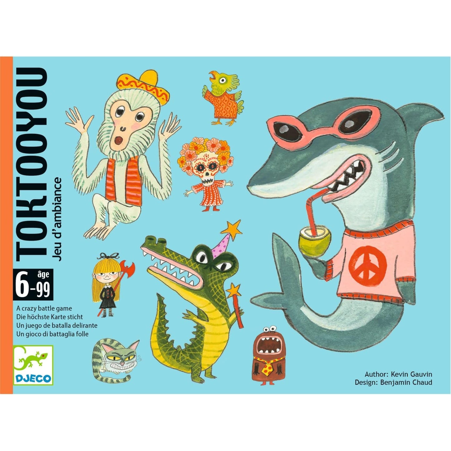 Djeco Juegos de mesa Juego de cartas Toktooyou - Djeco DJ05072