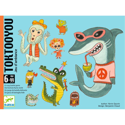 Djeco Juegos de mesa Juego de cartas Toktooyou - Djeco DJ05072