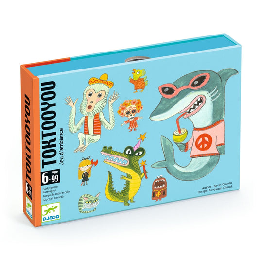Djeco Juegos de mesa Juego de cartas Toktooyou - Djeco DJ05072