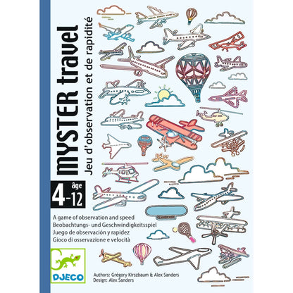 Djeco Juegos de mesa Juego de cartas Viaje misterioso - Djeco DJ05075