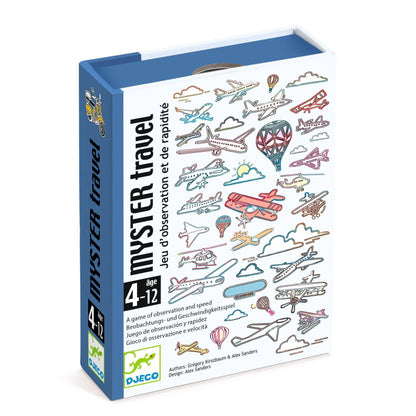 Djeco Juegos de mesa Juego de cartas Viaje misterioso - Djeco DJ05075