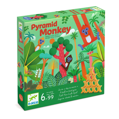 DJECO Juegos de mesa Juego de mesa Pirámide de Monos - Djeco DJ00824