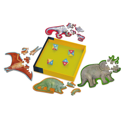 Djeco Juegos de mesa Juego de mesa y puzzle Dinoroll - Djeco DJ00822