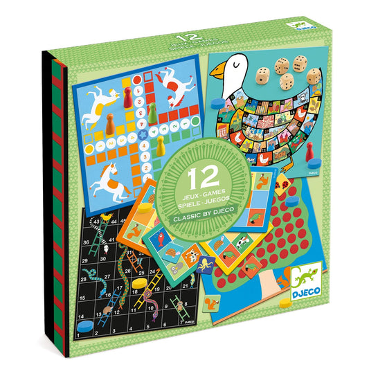 DJECO Juegos de mesa Juegos de Mesa Classic Box 4+ DJ05218