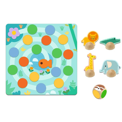 Djeco Juegos de mesa Set de 5 juegos Animales salvajes - Djeco DJ08276