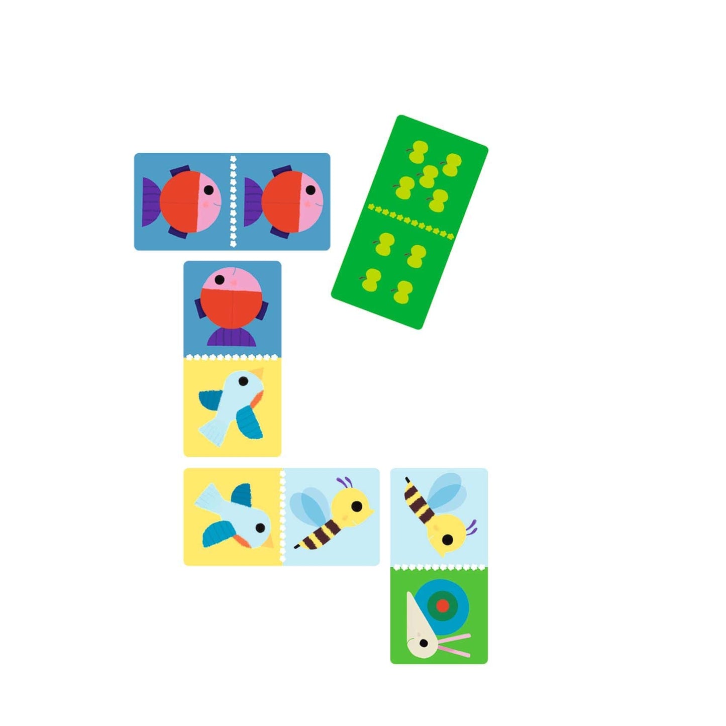 Djeco Juegos de mesa Set de 5 juegos En la granja - Djeco DJ08275