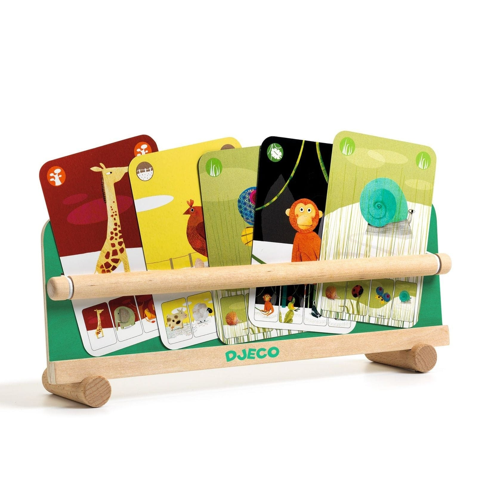DJECO Juegos de mesa Tarjetero de Mesa DJ05090