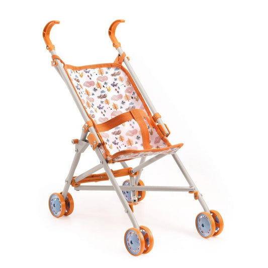 DJECO Juegos de roles Cochecito de Bosque 54 cm Pomea
