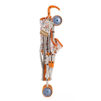 DJECO Juegos de roles Cochecito de Bosque 54 cm Pomea