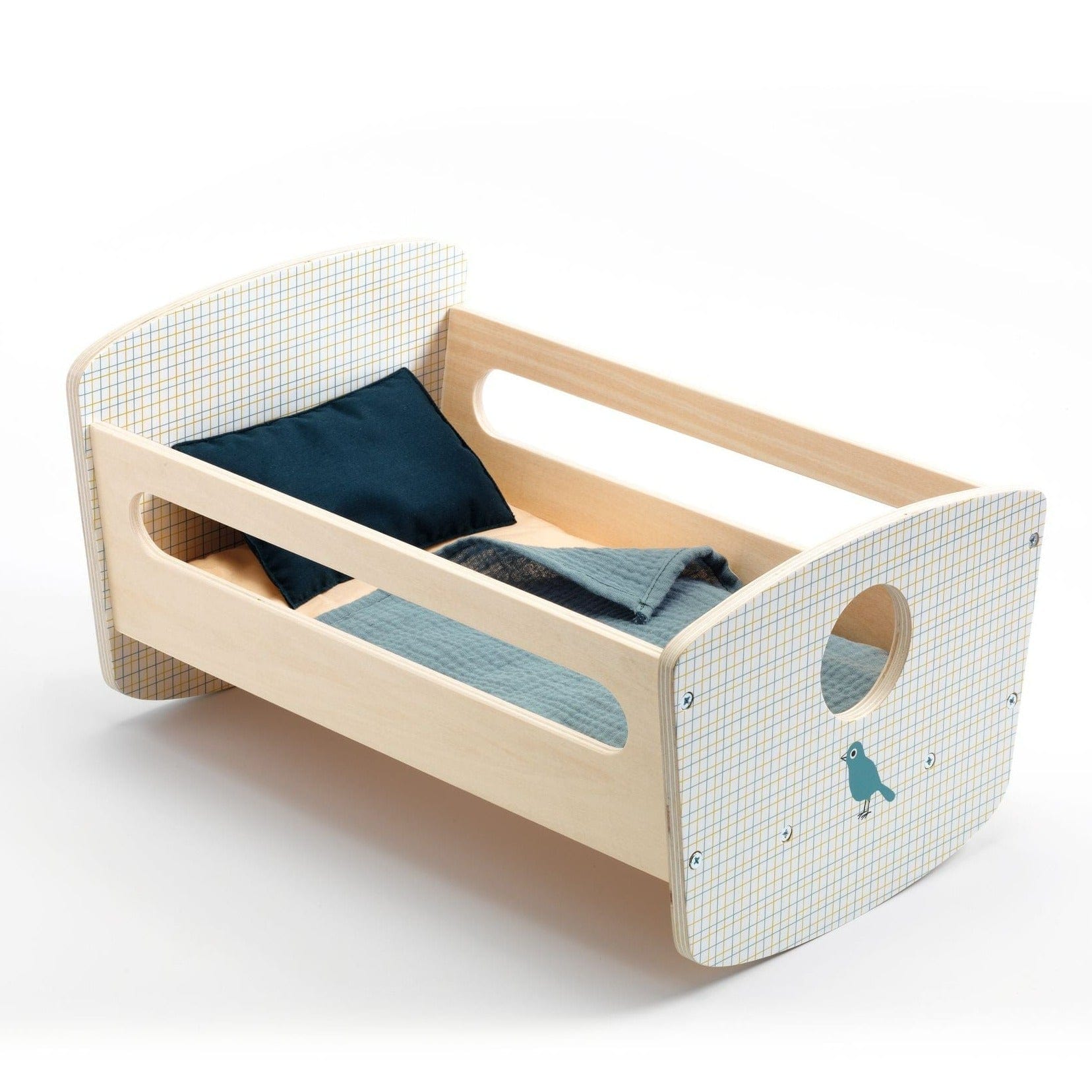 Cuna Mecedora Blue Night Djeco Pichintun - Main Image