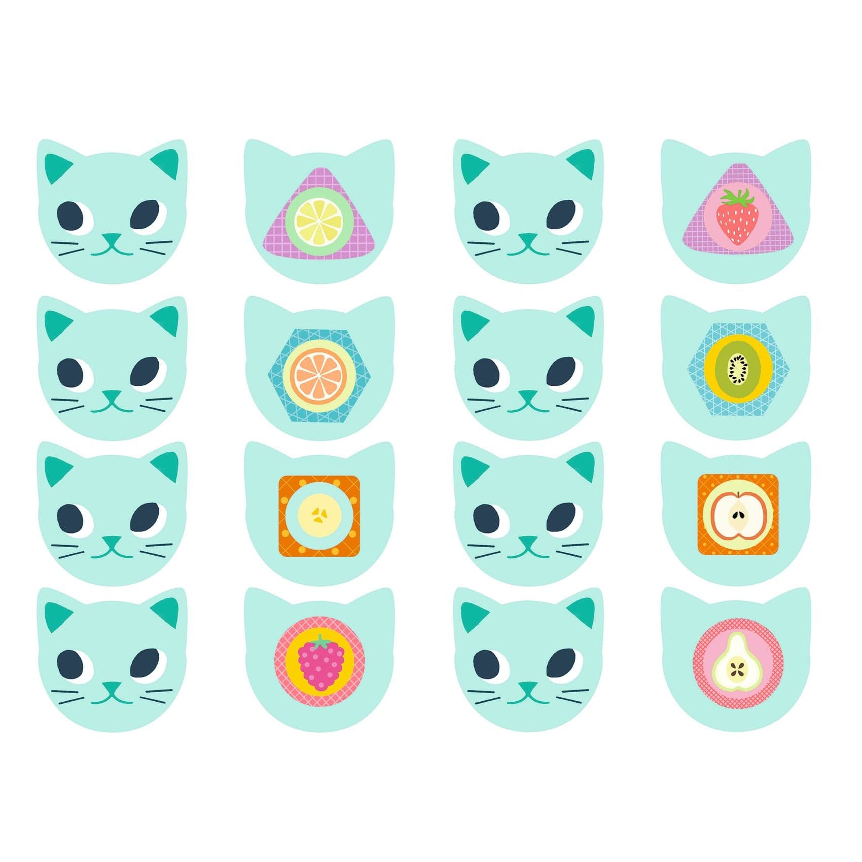 Djeco Juegos de roles Juego del té Gatos codiciosos - Djeco DJ05504