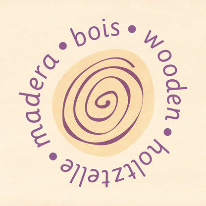 Djeco Juegos Magnéticos Figuras magnéticas de madera 83 Letras - Djeco DJ03101