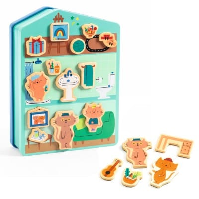 djeco Juegos Magnéticos Juego Magnético InZeHouse - Djeco DJ03089
