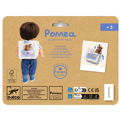 Djeco Muñecas Mochila de accesorio para muñeca Pomea - Djeco DJ07794