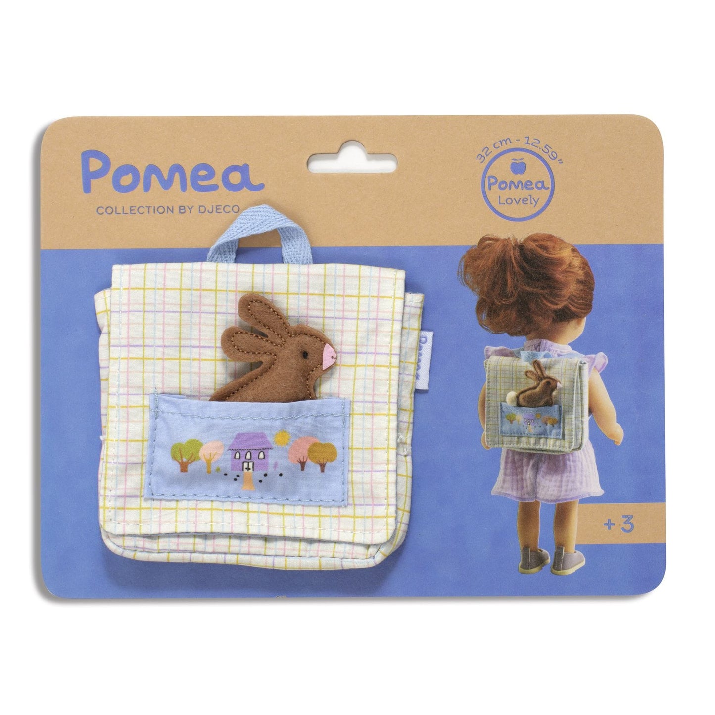 Djeco Muñecas Mochila de accesorio para muñeca Pomea - Djeco DJ07794