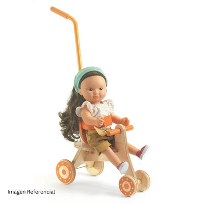 Djeco Muñecas Triciclo para Muñecas Pomea - Djeco DJ07798