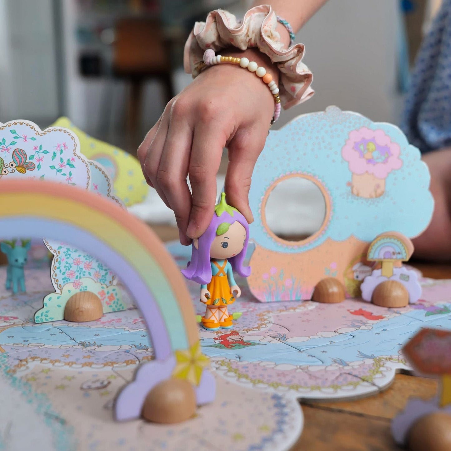 Djeco Puzzles y encajes Puzzle 3D Lirio y polo Puzzl'Up Tinyly - Djeco DJ06938