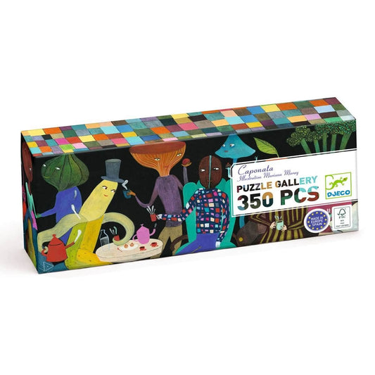 DJECO Puzzles y encajes Puzzle artístico de una Caponata 350 piezas - Djeco DJ07680