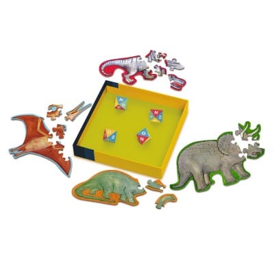 Djeco Puzzles y encajes Puzzle Dinoroll - Djeco DJ00822