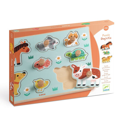 Djeco Puzzles y encajes Puzzle Dog’n’Co - Djeco DJ01122