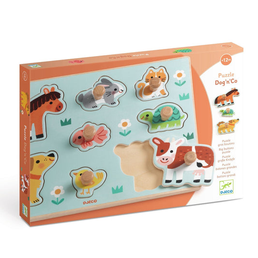 Djeco Puzzles y encajes Puzzle Dog’n’Co - Djeco DJ01122