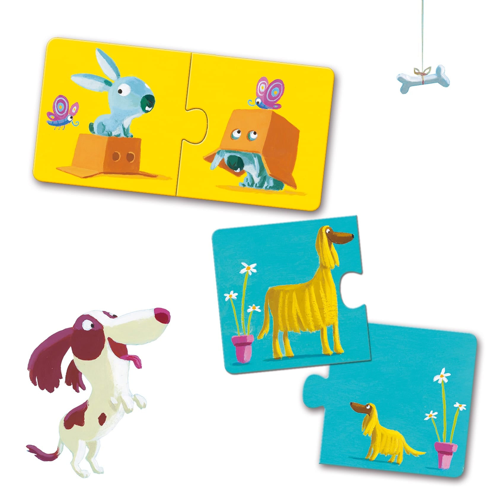 Djeco Puzzles y encajes Puzzle Educativo Opuestos - Djeco DJ08162