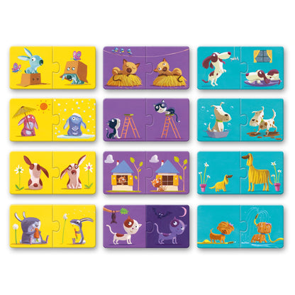 Djeco Puzzles y encajes Puzzle Educativo Opuestos - Djeco DJ08162