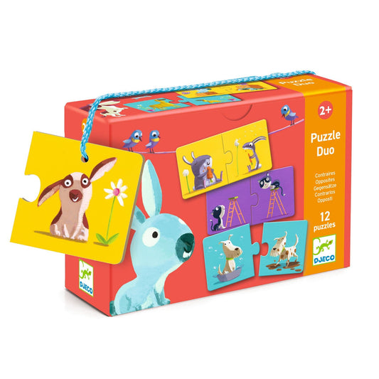 Djeco Puzzles y encajes Puzzle Educativo Opuestos - Djeco DJ08162