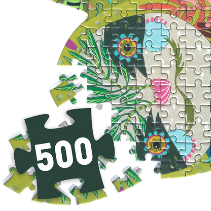 Djeco Puzzles y encajes Puzzle El perezoso 500 piezas - Djeco DJ07662