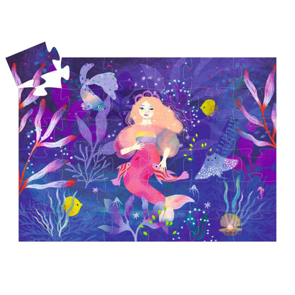 Djeco Puzzles y encajes Puzzle Ella, la sirena 36 piezas - Djeco DJ07303
