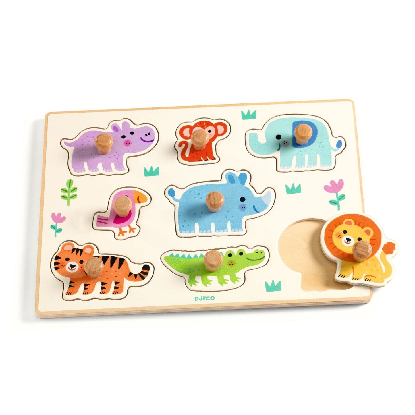 Djeco Puzzles y encajes Puzzle HipponCo - Djeco DJ01123