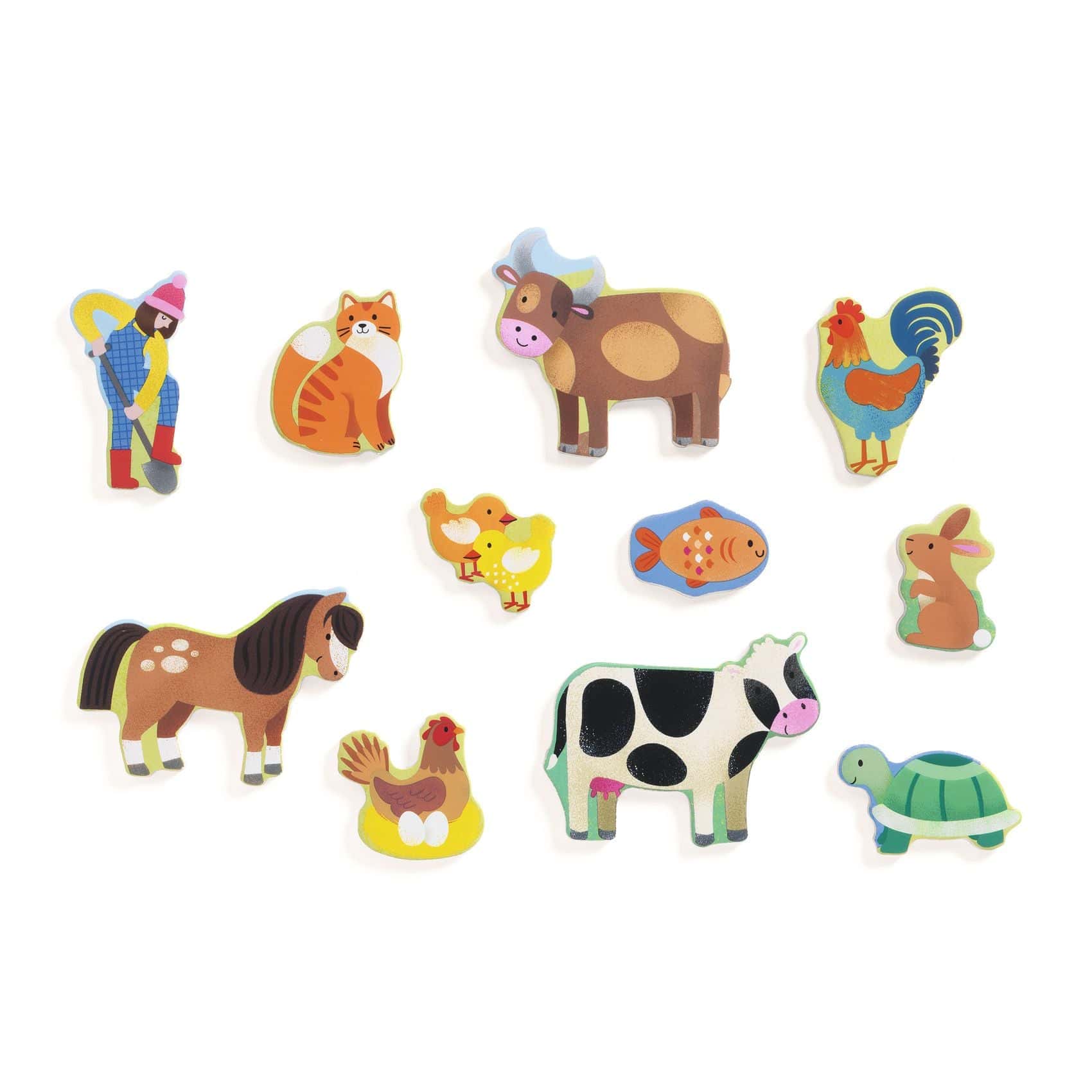 Djeco Puzzles y encajes Puzzle Puzzlo Campo - Djeco DJ01835