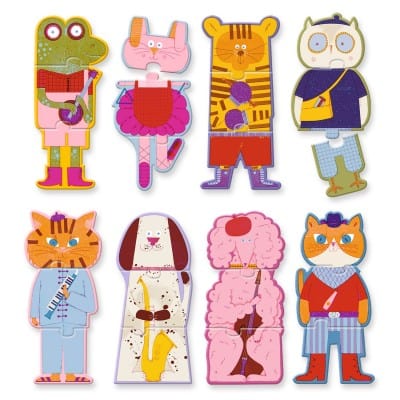 Djeco Puzzles y encajes Puzzle Trio Orquesta - Djeco DJ08229