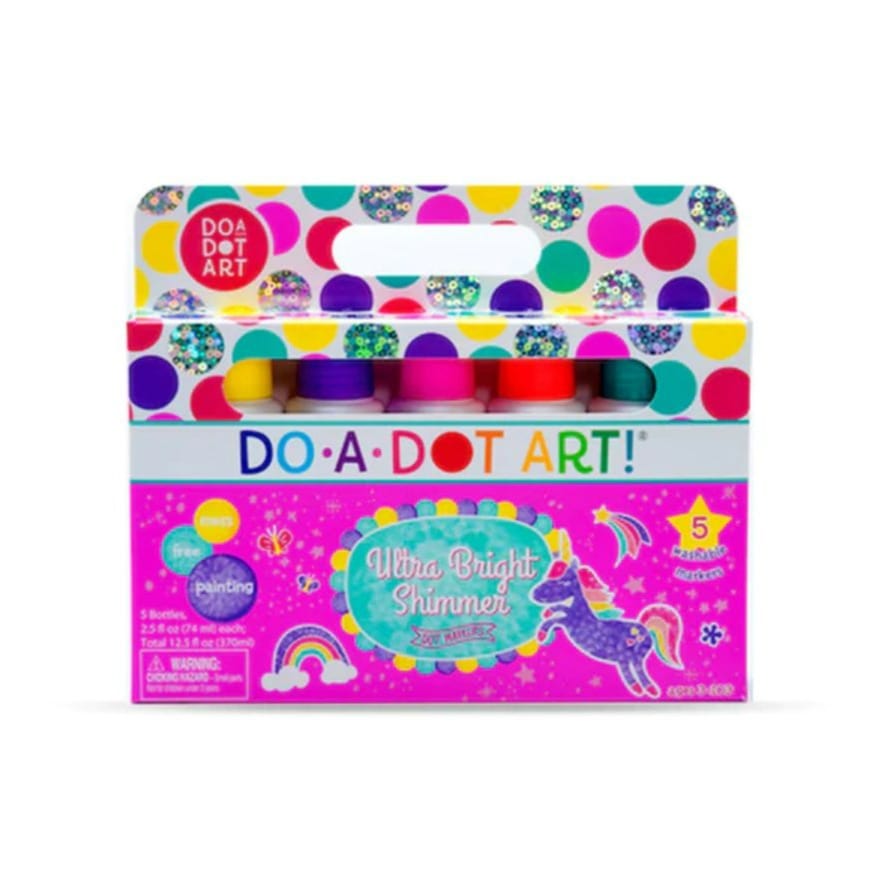 DO A DOT ART Arte y Manualidades Set 5 Marcadores Brillantes 109