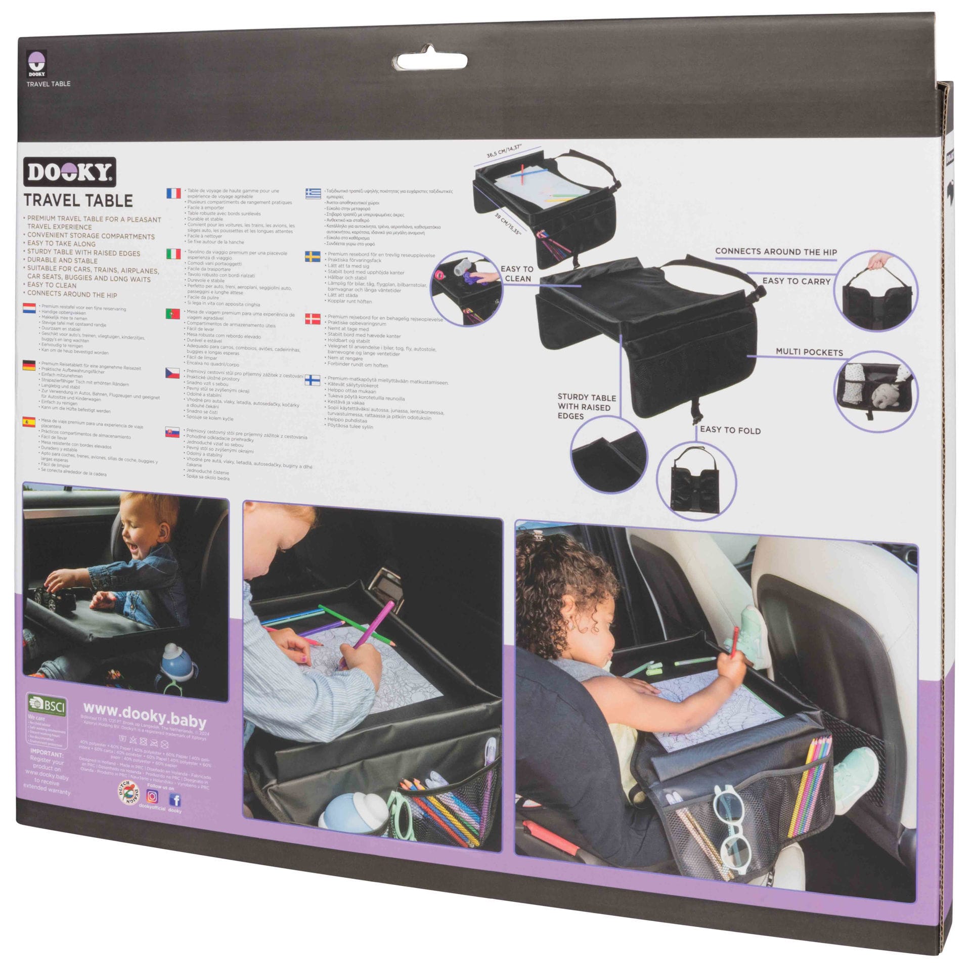 Dooky Accesorios Bandeja de viaje para auto - Dooky DO5128226