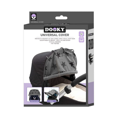 Cobertor Universal para Coche y Silla nido Gris Estrellas - Dooky