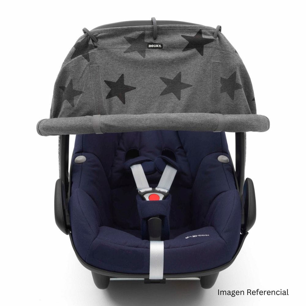 Dooky Accesorios para coches Cobertor Universal para coche y huevo Gris Estrellas - Dooky DO1026616