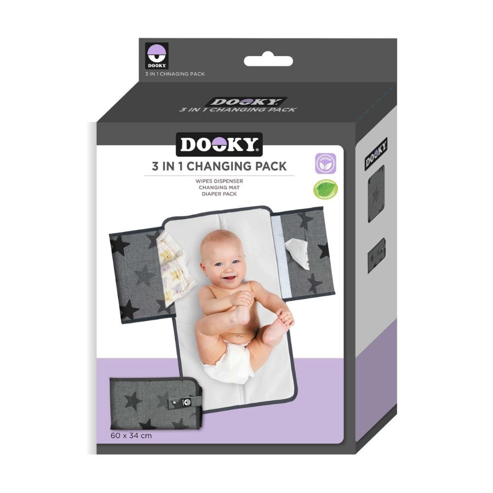 Dooky mudadores Mudador Estrellas gris - Dooky DO5626466