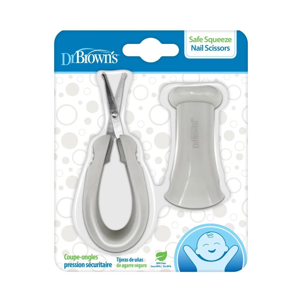 Dr Browns Cuidado Personal Tijera de Uñas de agarre seguro - Dr Browns HG087