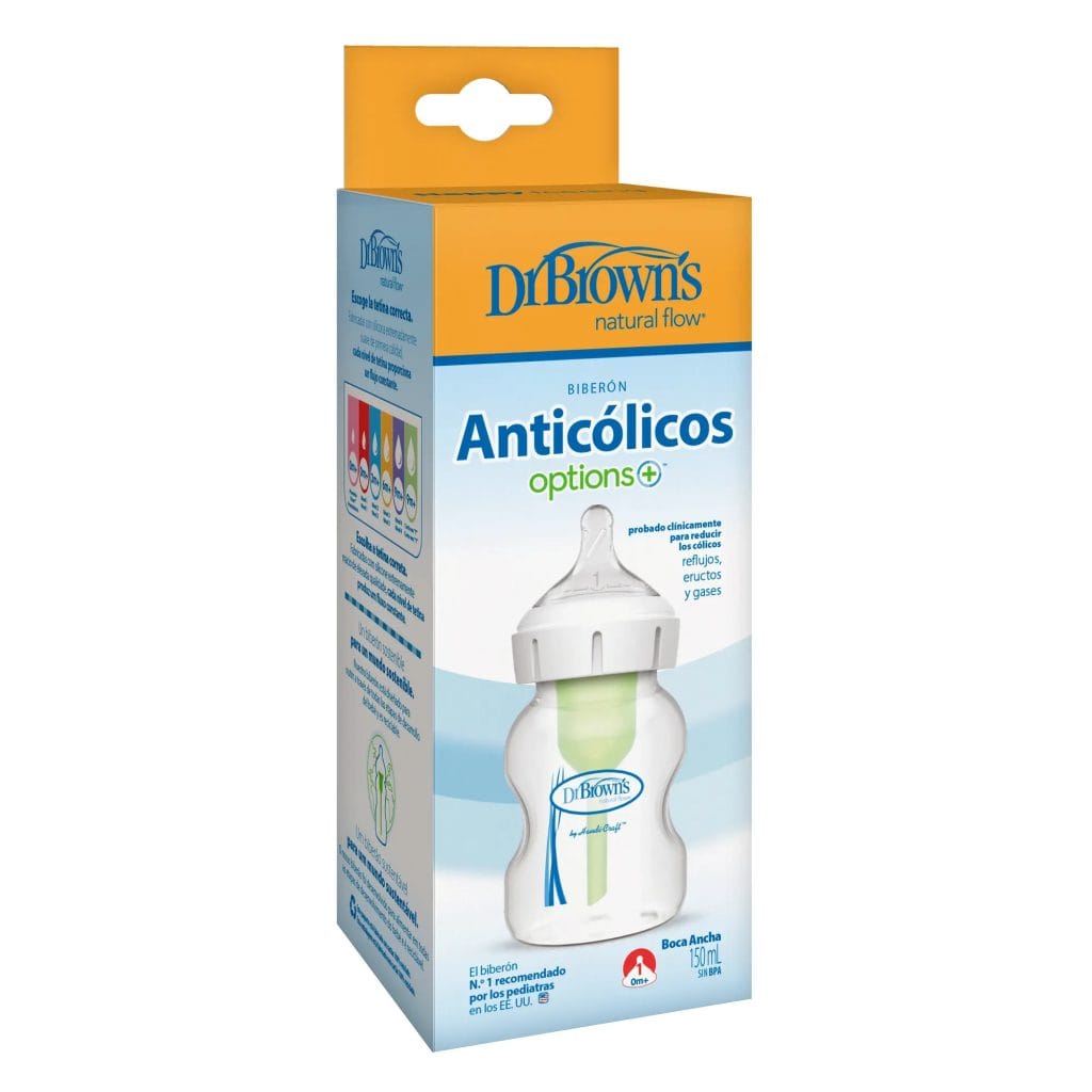 Dr Browns Mamadera Mamadera Boca Ancha Options 150ml - Dr Browns WB51600