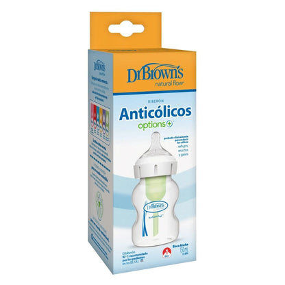 Dr Browns Mamadera Mamadera Boca Ancha Options 150ml - Dr Browns WB51600