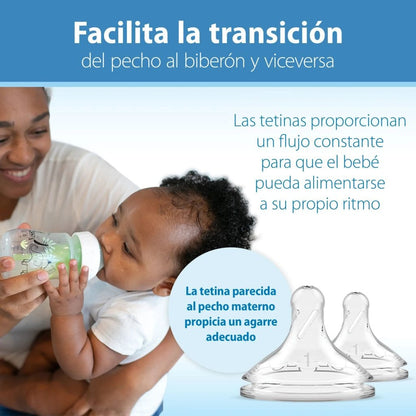 Dr Browns Mamadera Mamadera Boca Ancha Vidrio 270ml - Dr Browns WB91700